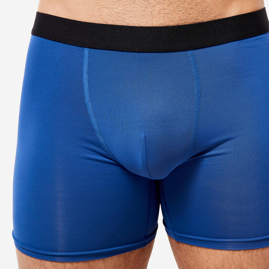 Lot de 3 boxers respirants Homme, Bleu foncé