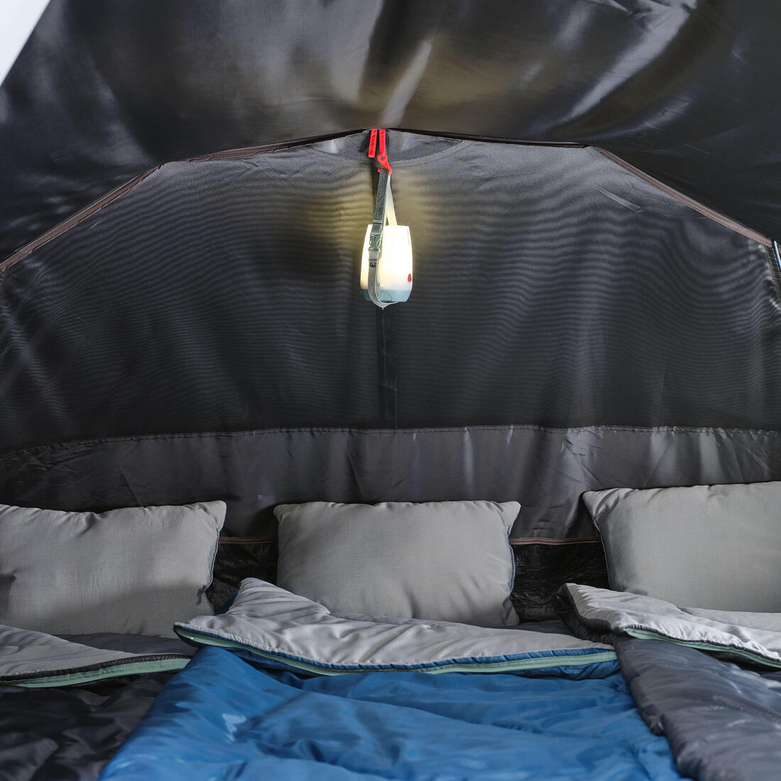 Tente de camping instantanée 3 places, 2 Seconds Fresh & Black