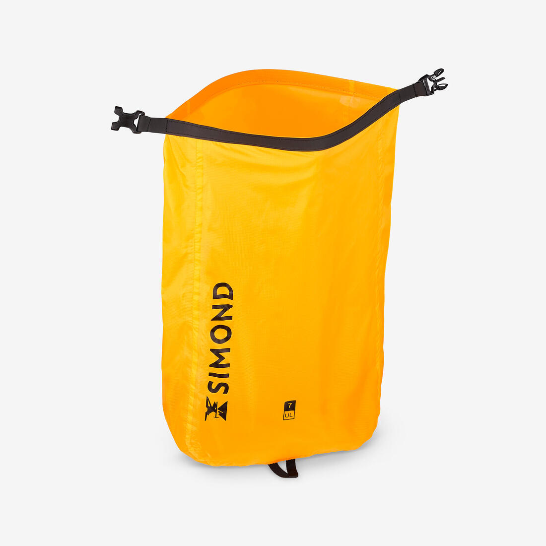 Sac de compression imperméable 7 litres (IPX5), ultra léger , jaune