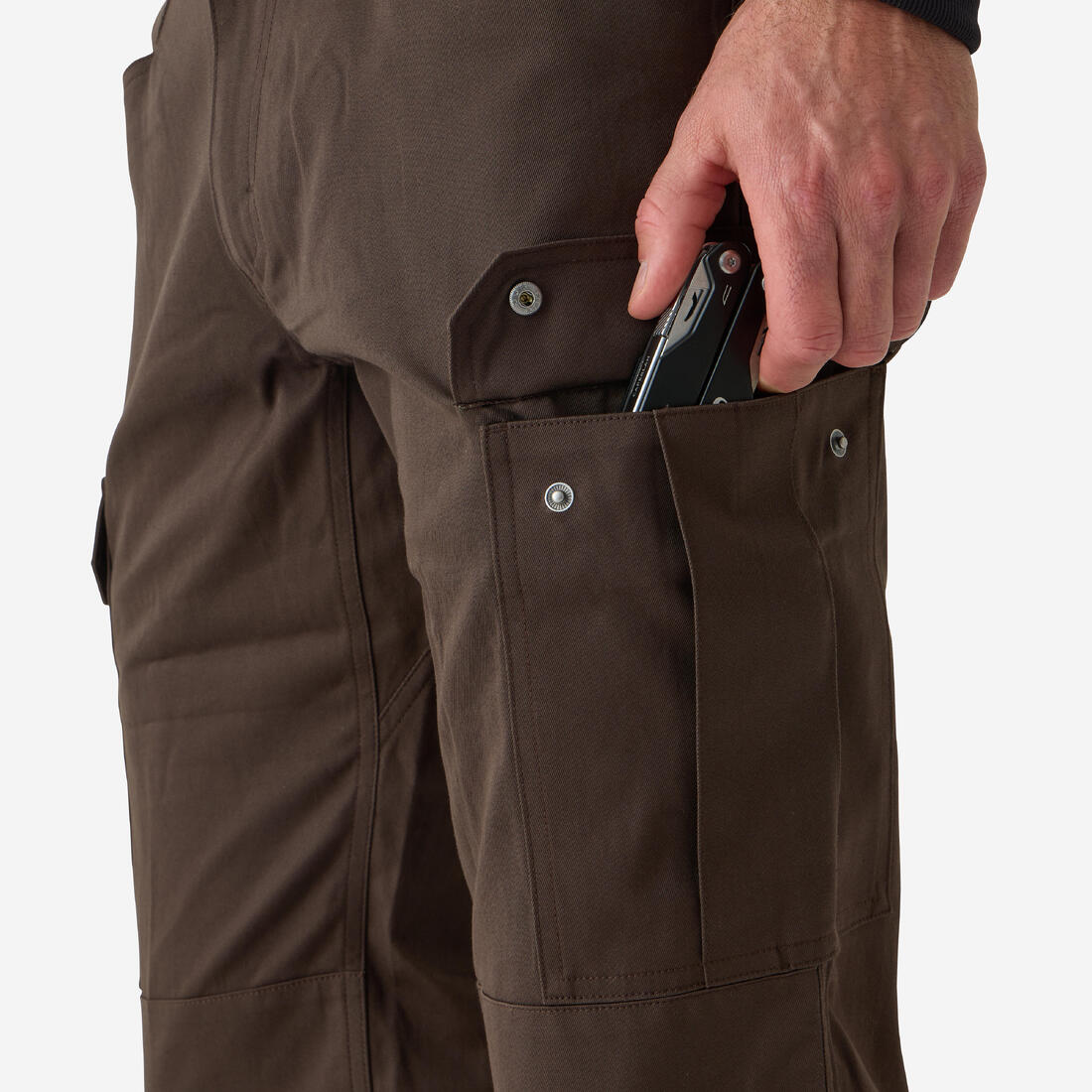 Pantalon cargo résistant, Steppe 500