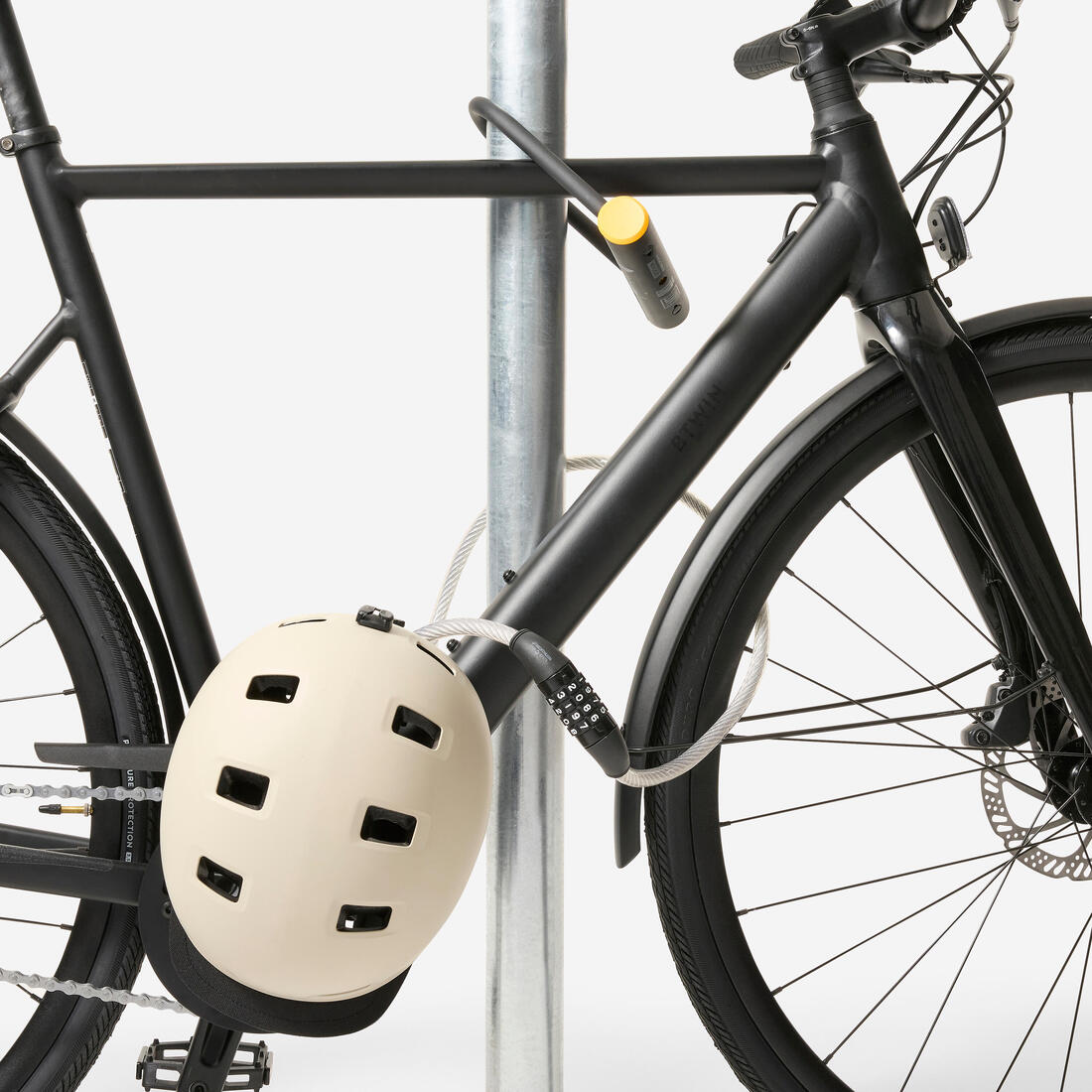 ANTIVOL ACCESSOIRES VELO SPIRALE SERRURE CODE 120