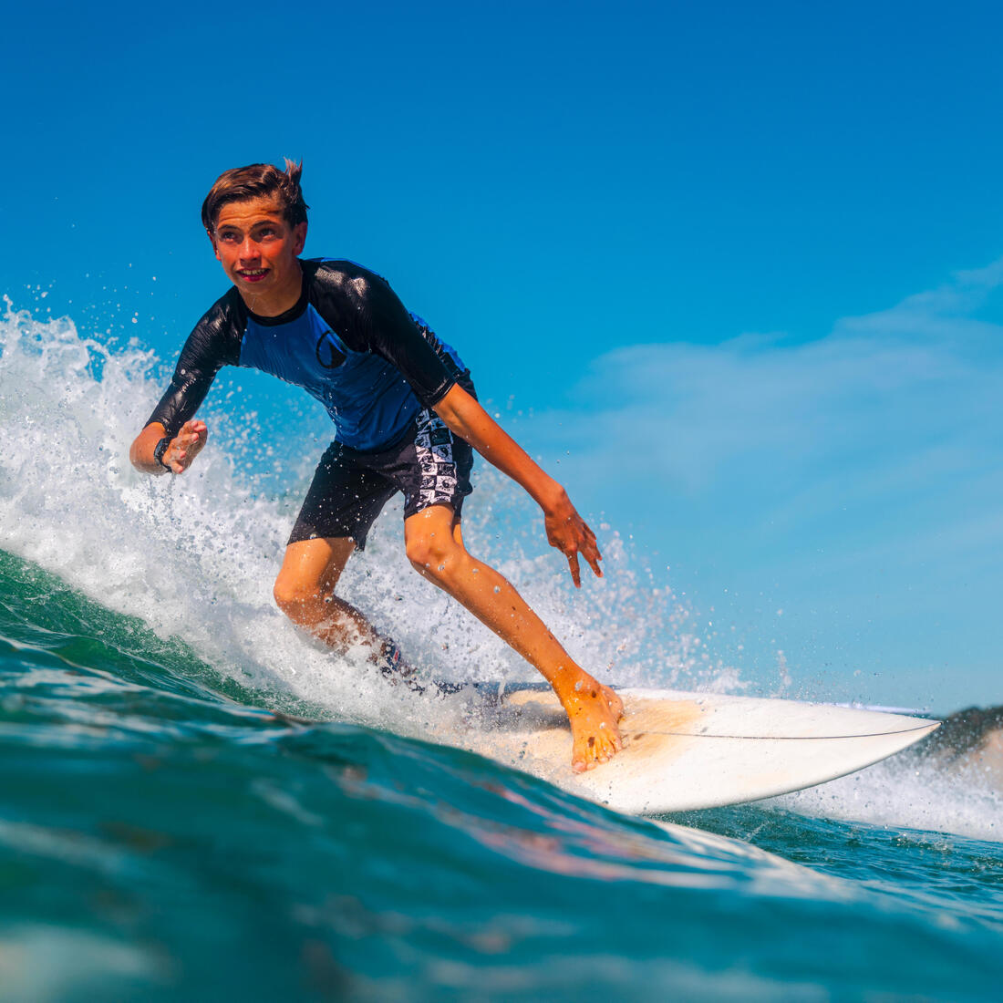 Boardshort surf Garçon - 900 band