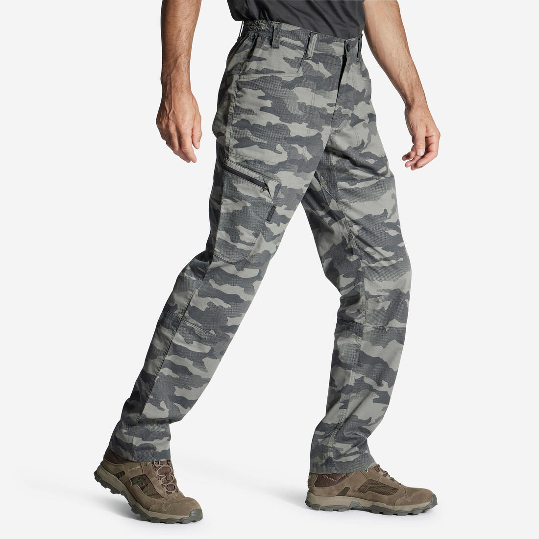 PANTALON LEGER 100 CAMO HALFTONE