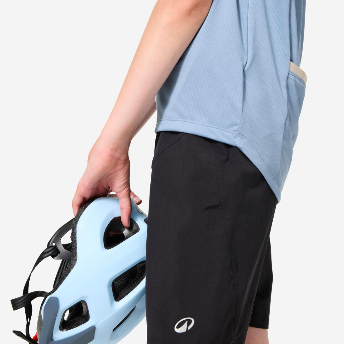 Maillot manches courtes vélo enfant 7-11 ans, 500