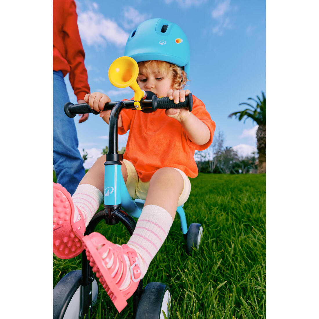 Casque velo enfant 47-55 cm, play 500