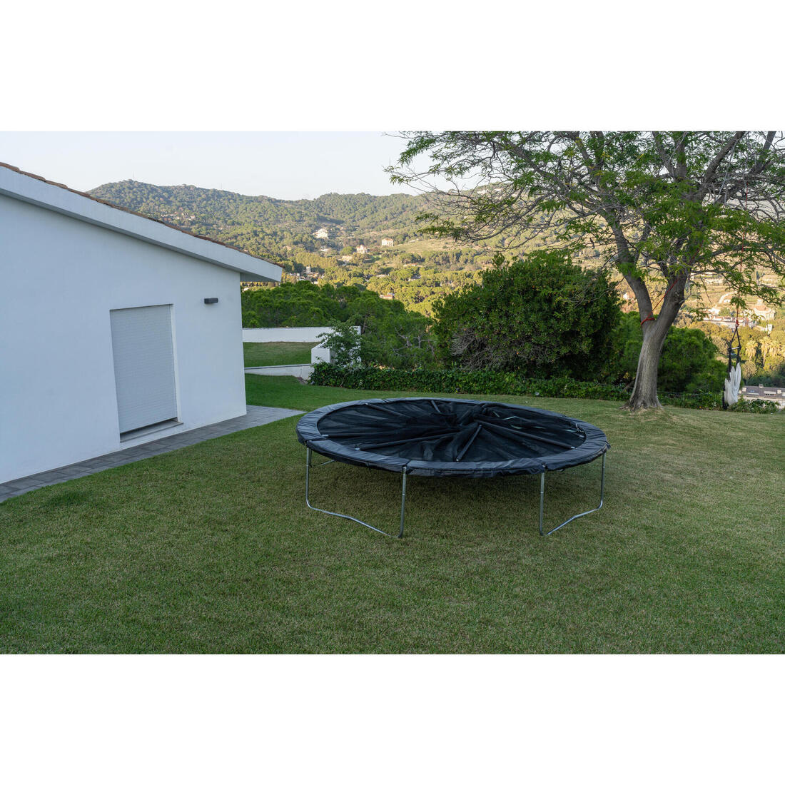 Trampoline 360 avec filet de protection - montage sans outil