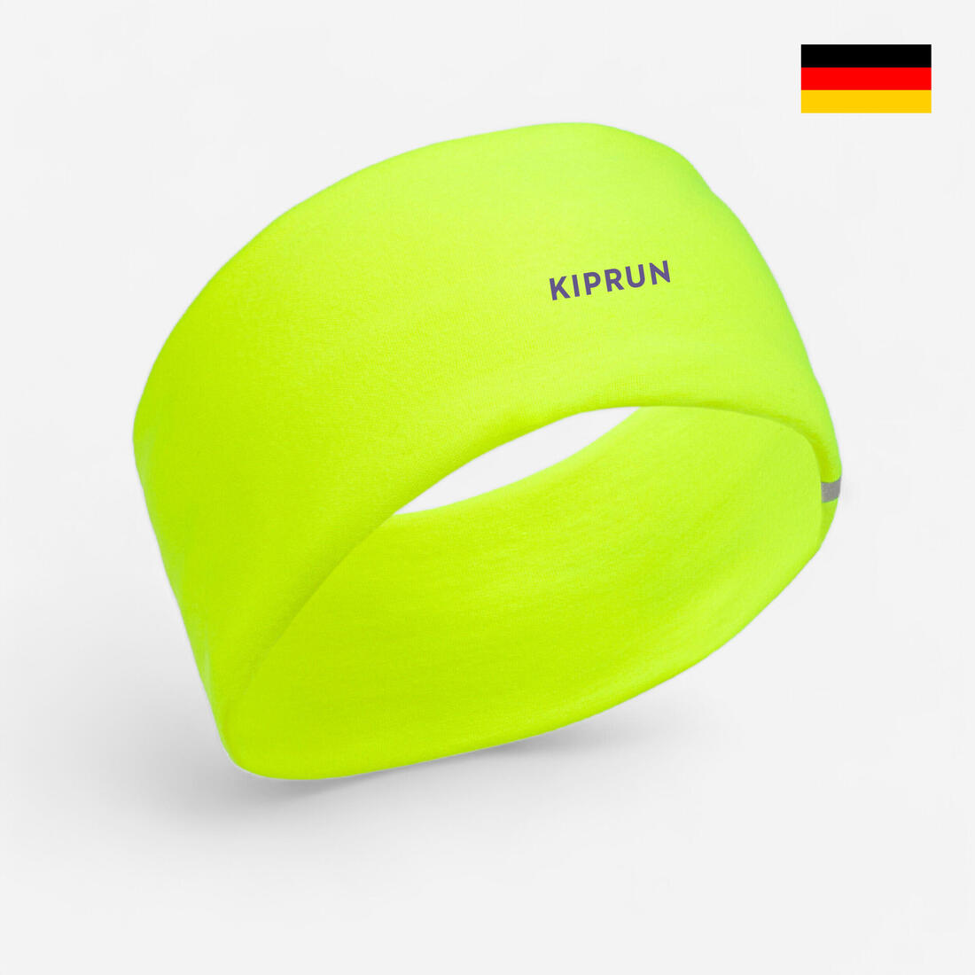 Tour de cou /Bandeau multifonctions running Made in Germany Homme Femme jaune fl