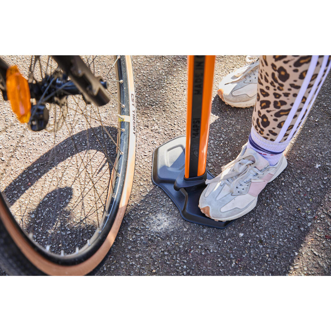 Pompe à pied vélo Airworx 10.0