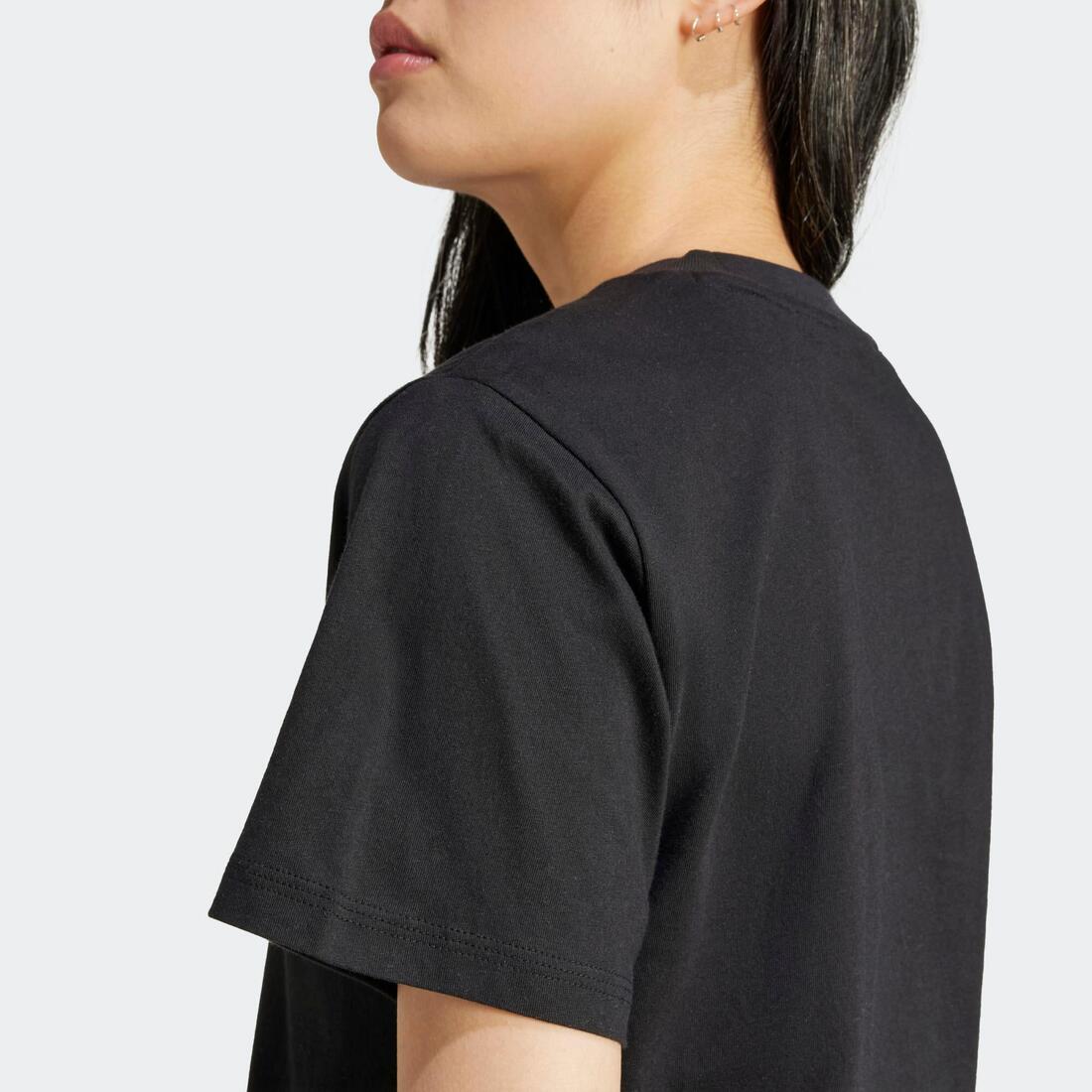 T-shirt de fitness en coton femme