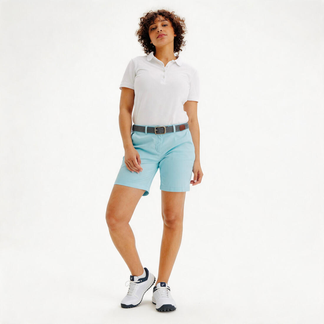 Short chino en coton golf Femme - MW500