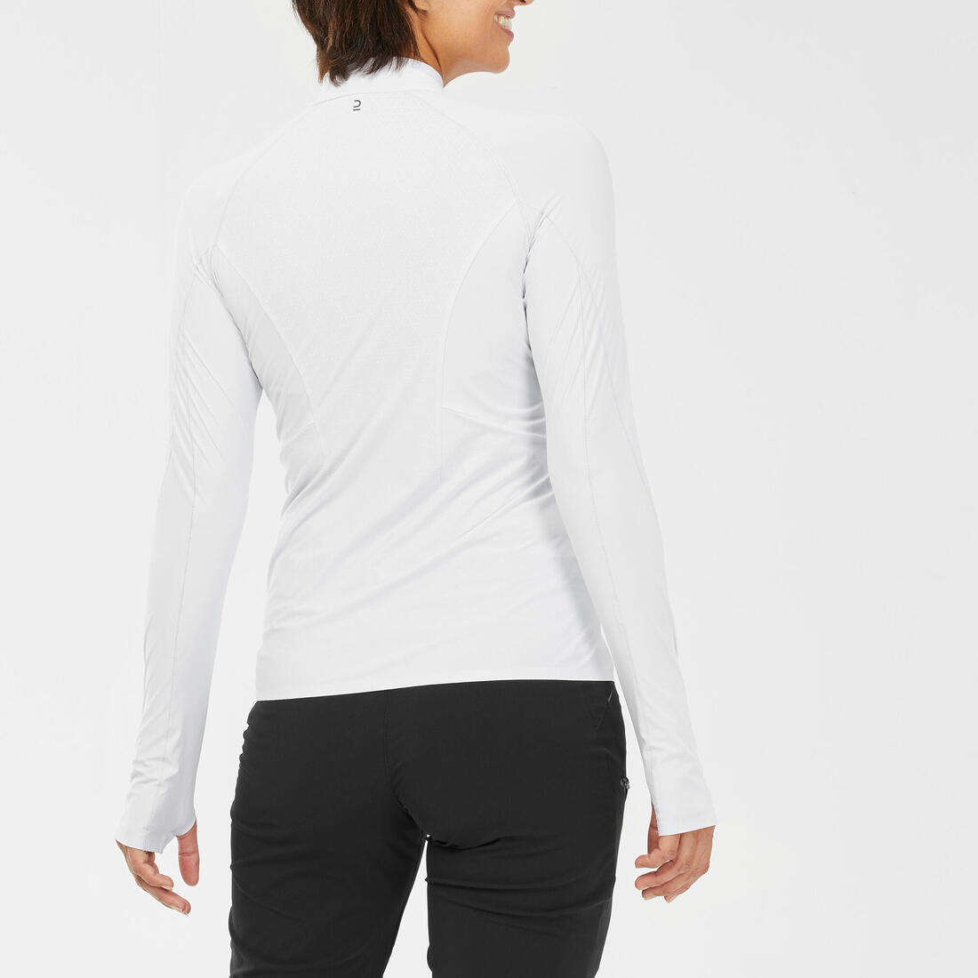 T-Shirt manches longues de randonnée montagne - Anti UV Femme