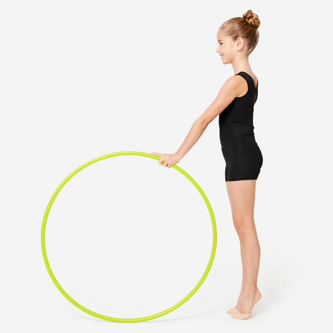 Cerceau de Gymnastique Rythmique (GR) de 50 cm Vert