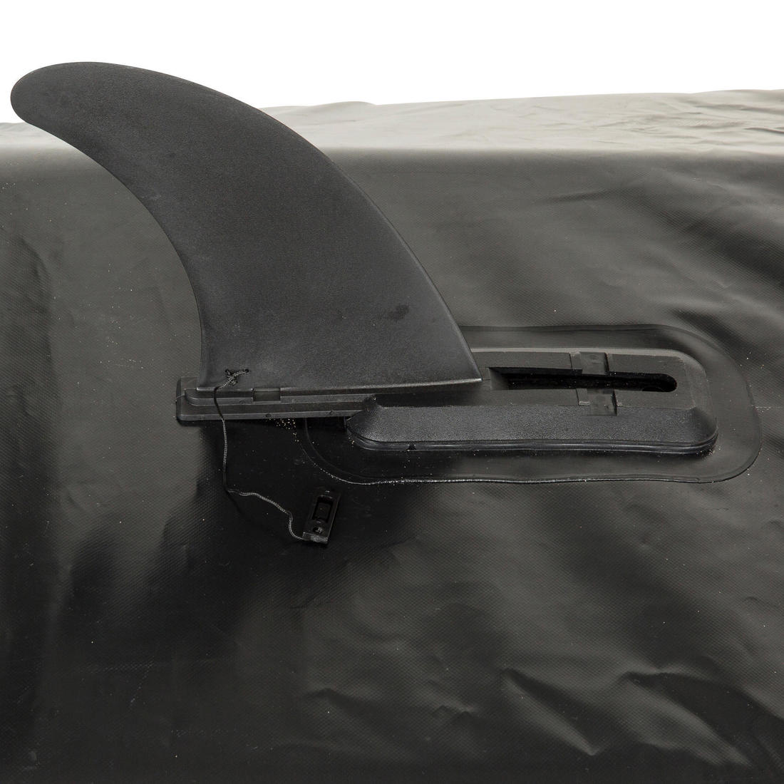 Aileron standard rail glissière stand up paddle gonflable noir