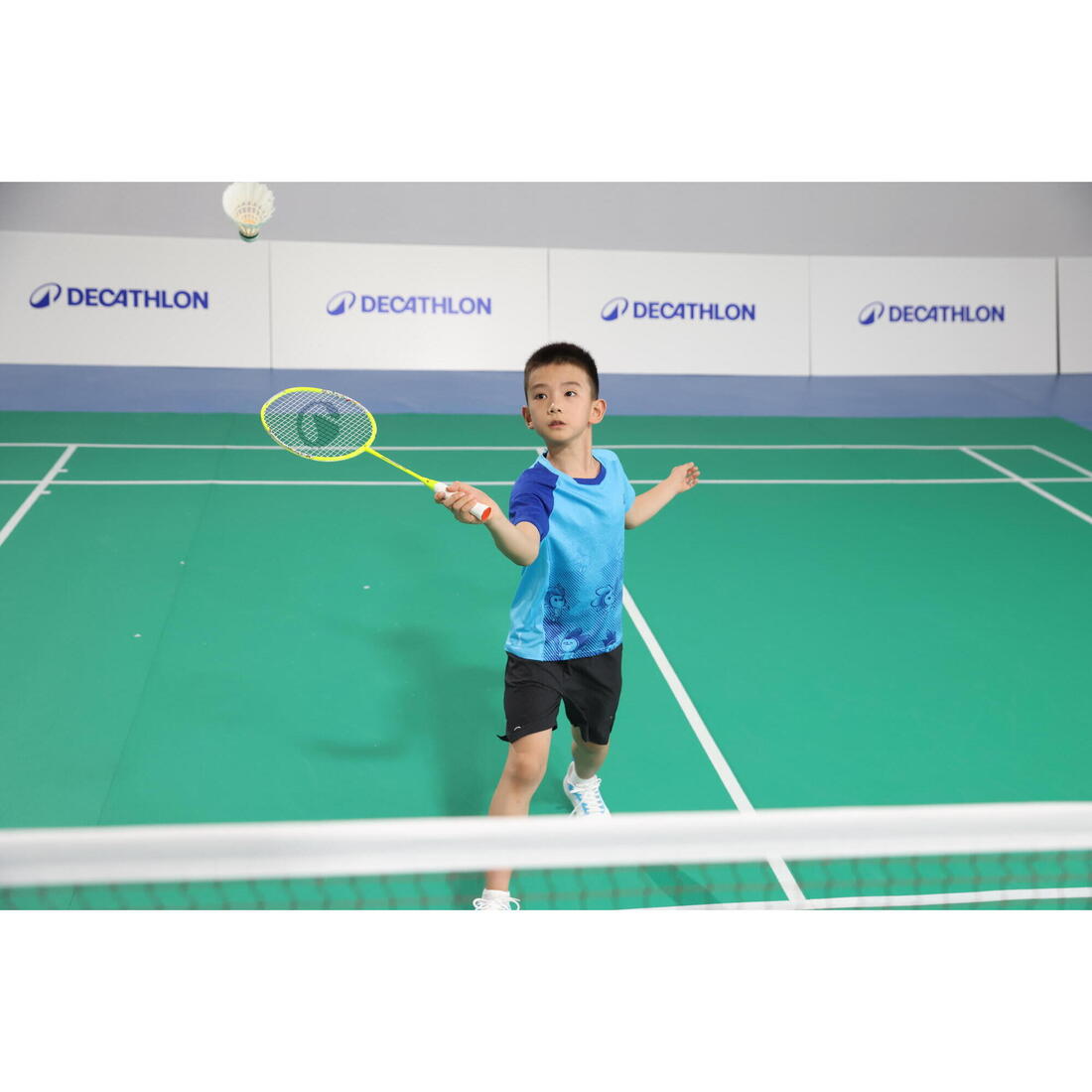 Raquette de Badminton Enfant BR Sensation 190 Easy Kid - Vert Citron