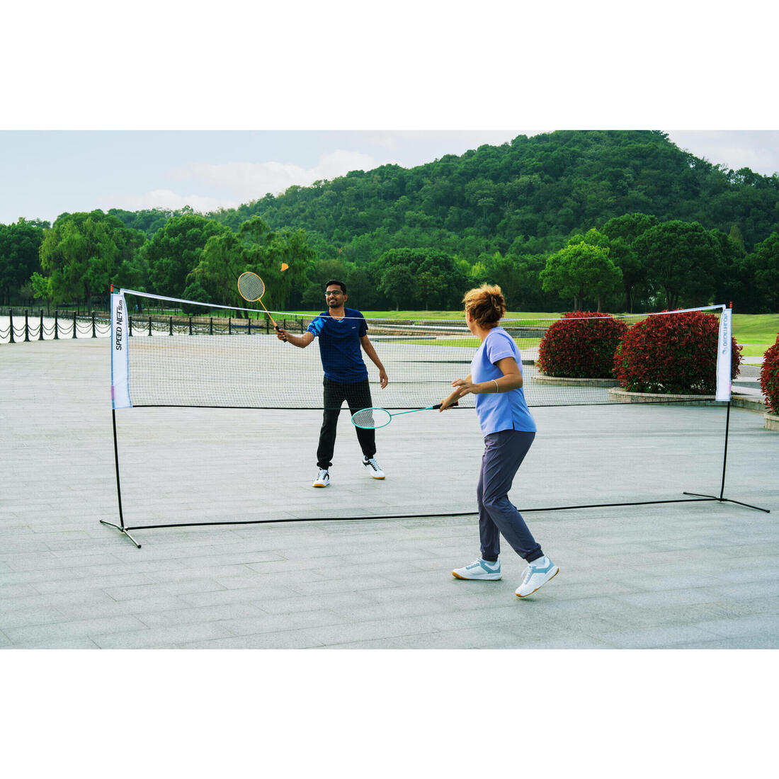 Filet de Badminton Tennis Pickleball Multisport Speednet 5M V2