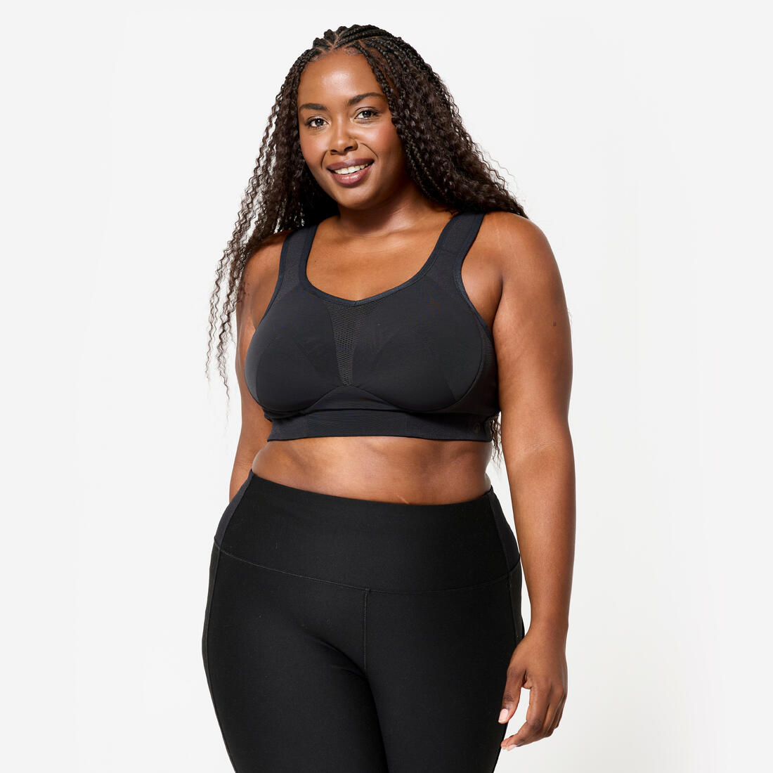 Soutien gorge bonnets E à H bretelles croisables maintien fort femme