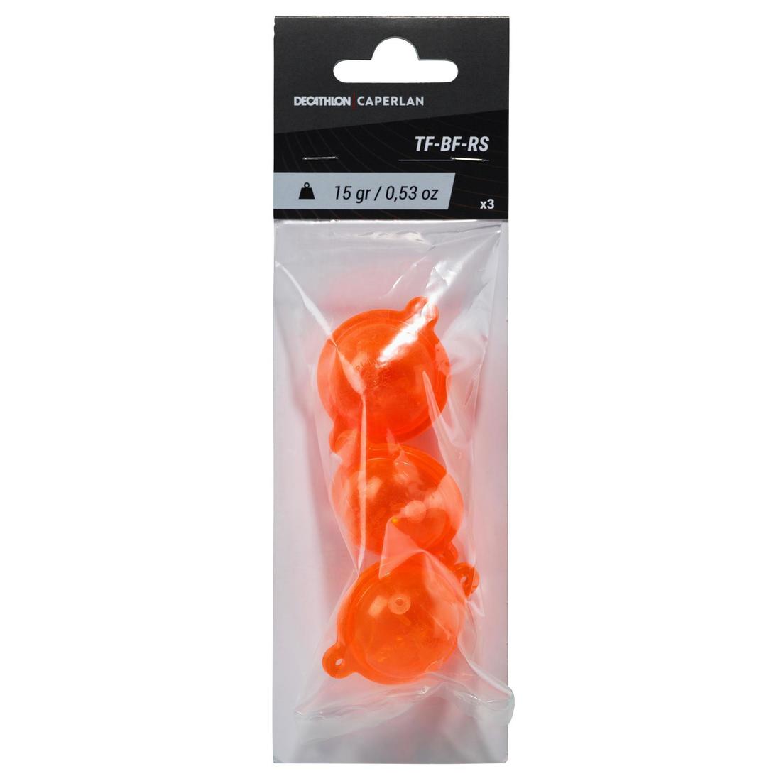 BULLE A EAU ROUGE SPHERIQUE PÊCHE DE LA TRUITE  TF-BF-RS