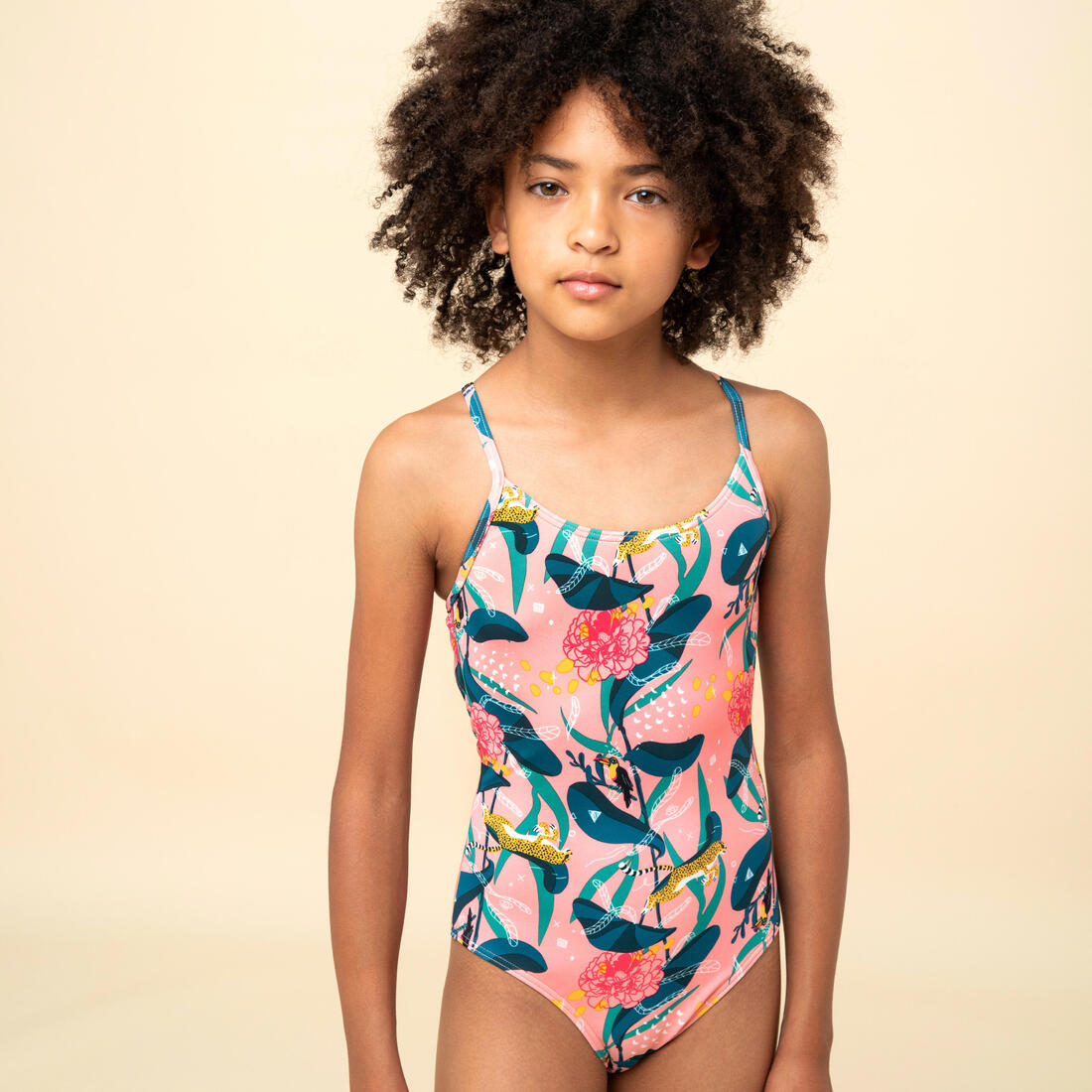 Maillot de bain 1 piece fille 100