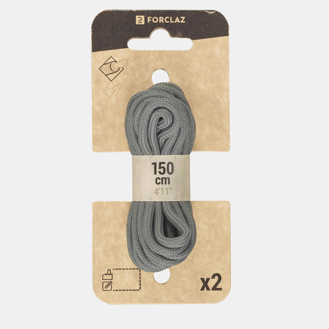 Lacets ronds pour chaussures de Randonnée