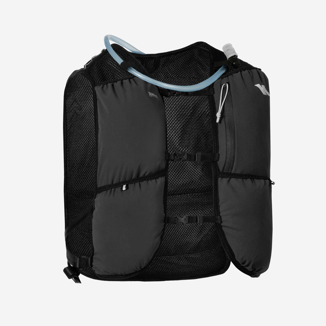 Sac trail running mixte + poche à eau 1L incluse- KIPRUN 500 8L