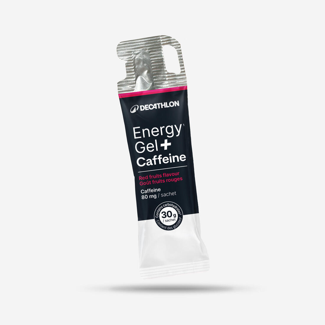Gel énergétique caféine plus de 3 heures Fruits Rouges, Energy Gel + x6