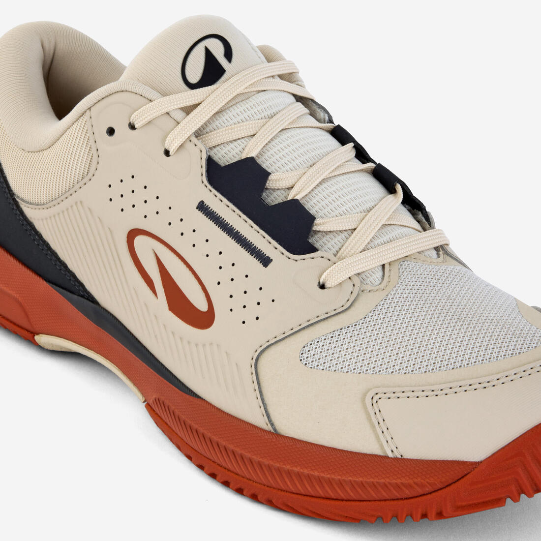 Chaussures de tennis terre battue adulte, Comfort beige