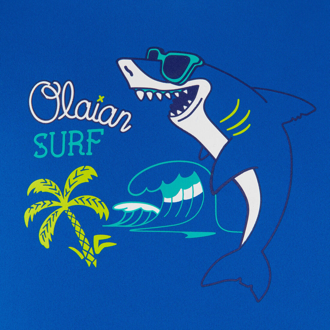 Water tee shirt anti uv surf manches longues enfant imprimé