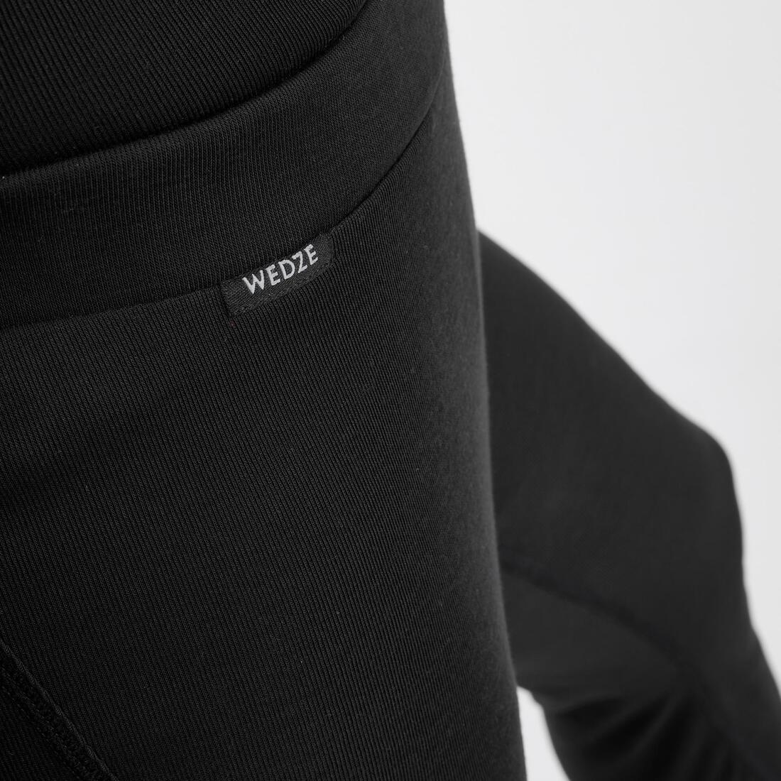 Sous-vêtement pantalon thermique de Ski Homme - BL 100 - Noir