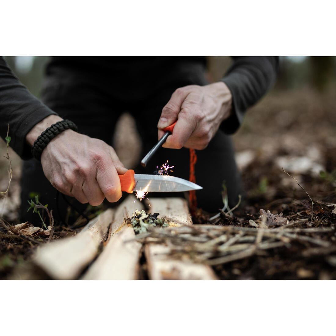 Couteau chasse 10cm fixe GRIP SIKA 100
