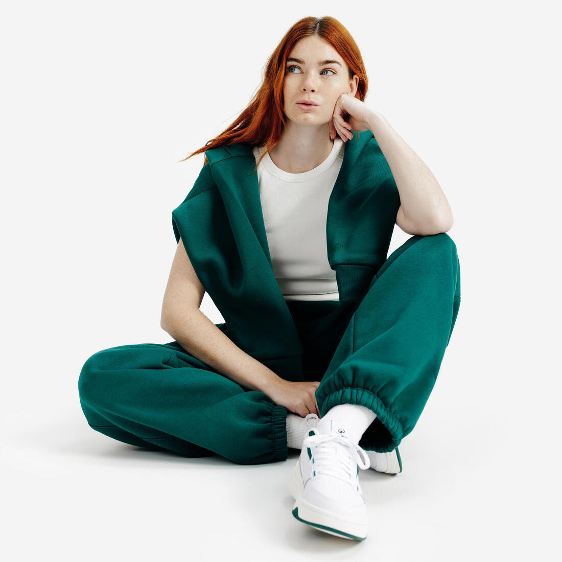 Baskets en cuir CJ80 femme