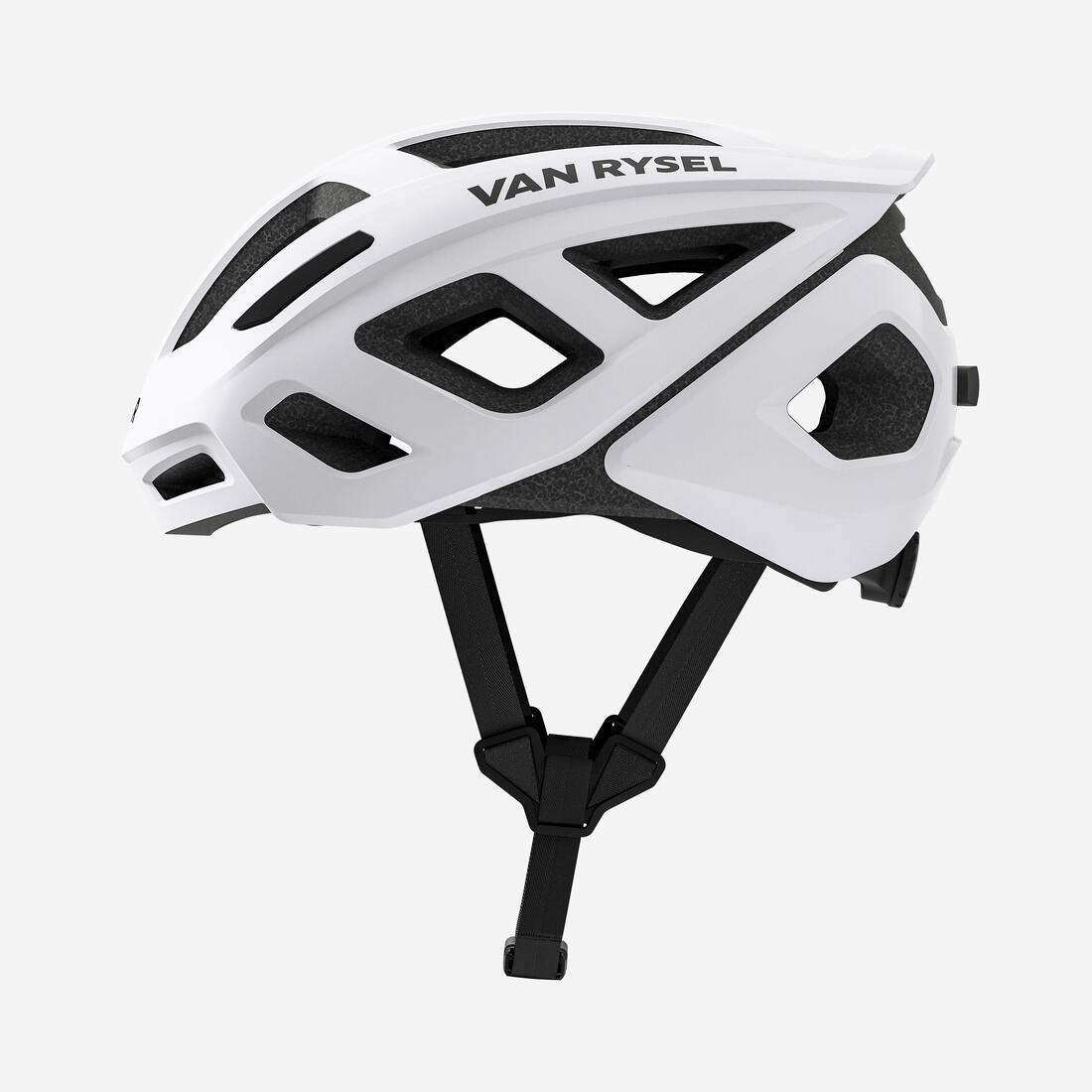 Casque velo route roadr 500 jaune fluo