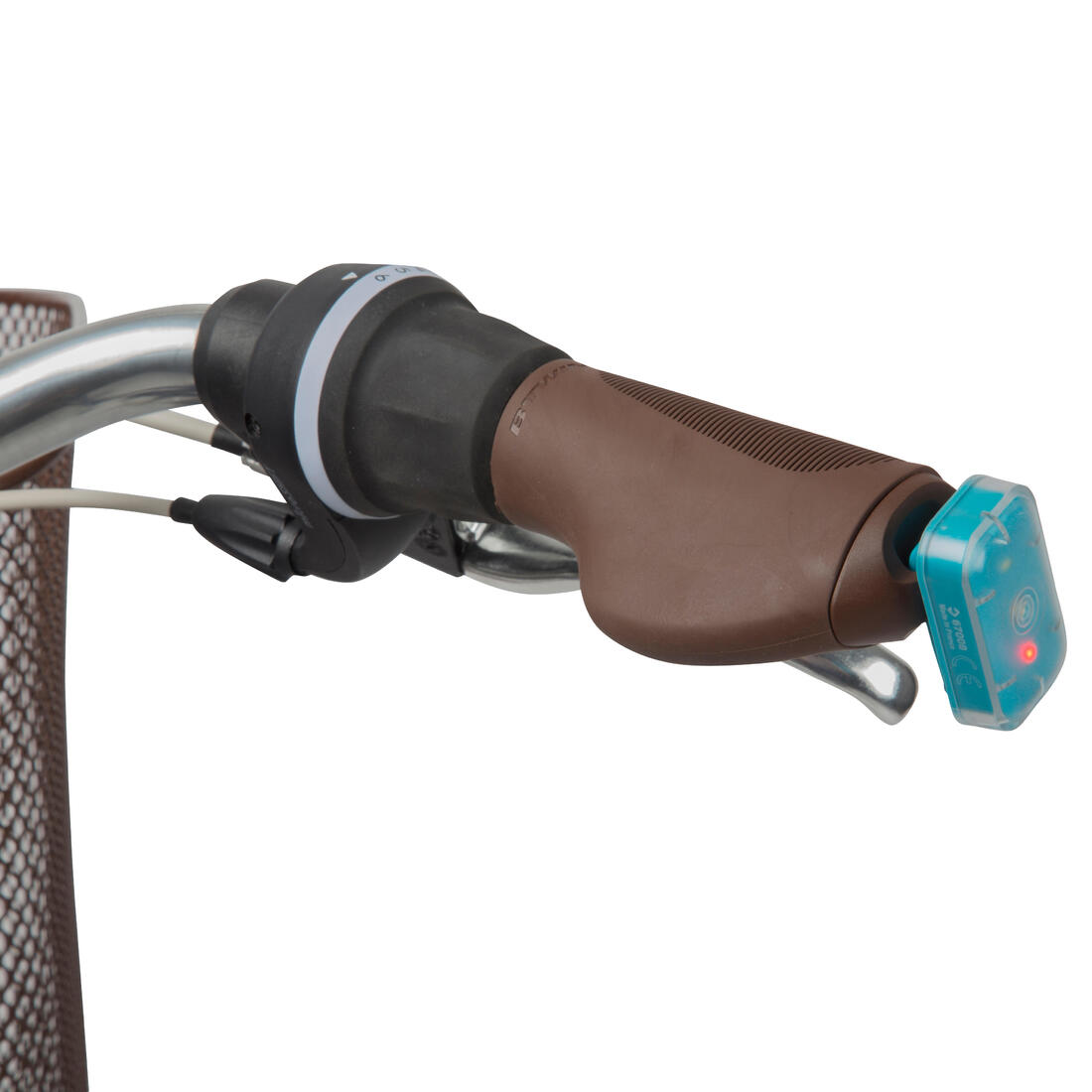 POIGNEES CITY 500 CITY MARRON ERGONOMIQUES