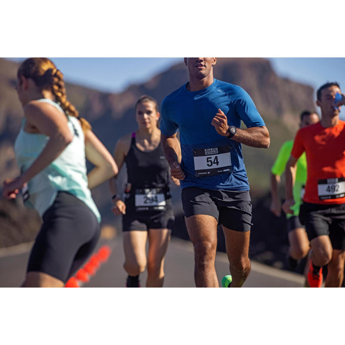 Short de running Homme - KIPRUN Run 500 Confort