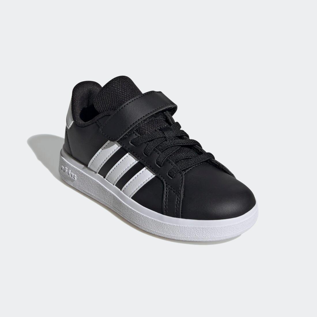 Chaussures Grand Court enfant, noir et