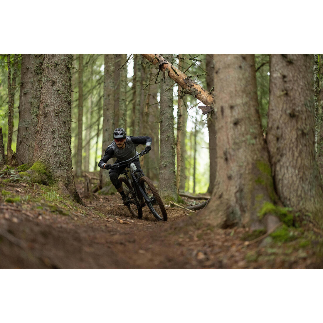 Vélo vtt électrique all-mountain tout suspendu 29" - e-feel 700 s
