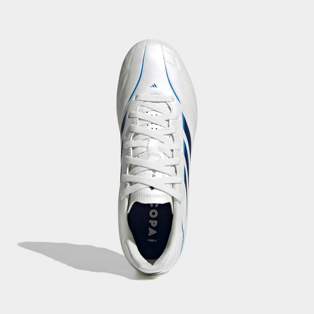 adidas Copa Pure IV Club FG chaussure Enfant Blanc