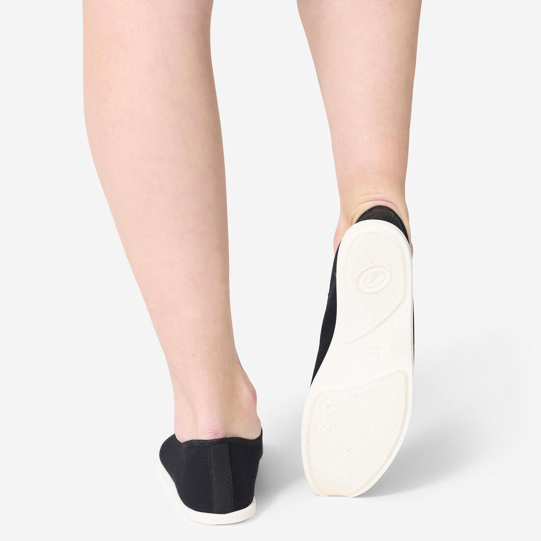 Chaussons de gym en tissu adulte