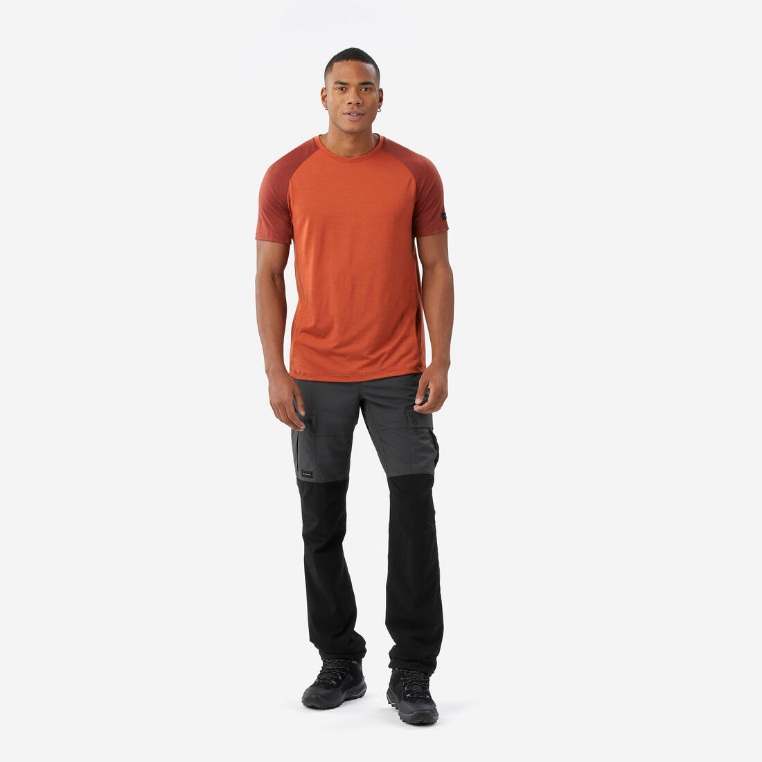 T-shirt manches courtes en laine mérinos homme, Merino Resist