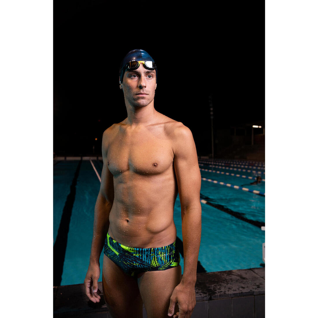Maillot de bain natation homme bandeau  900 koli