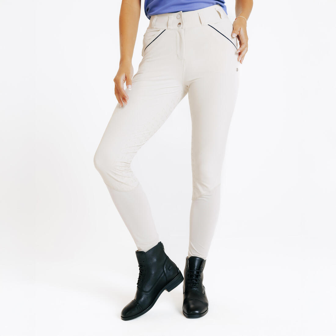 Pantalon équitation Fullgrip ultraléger Femme
