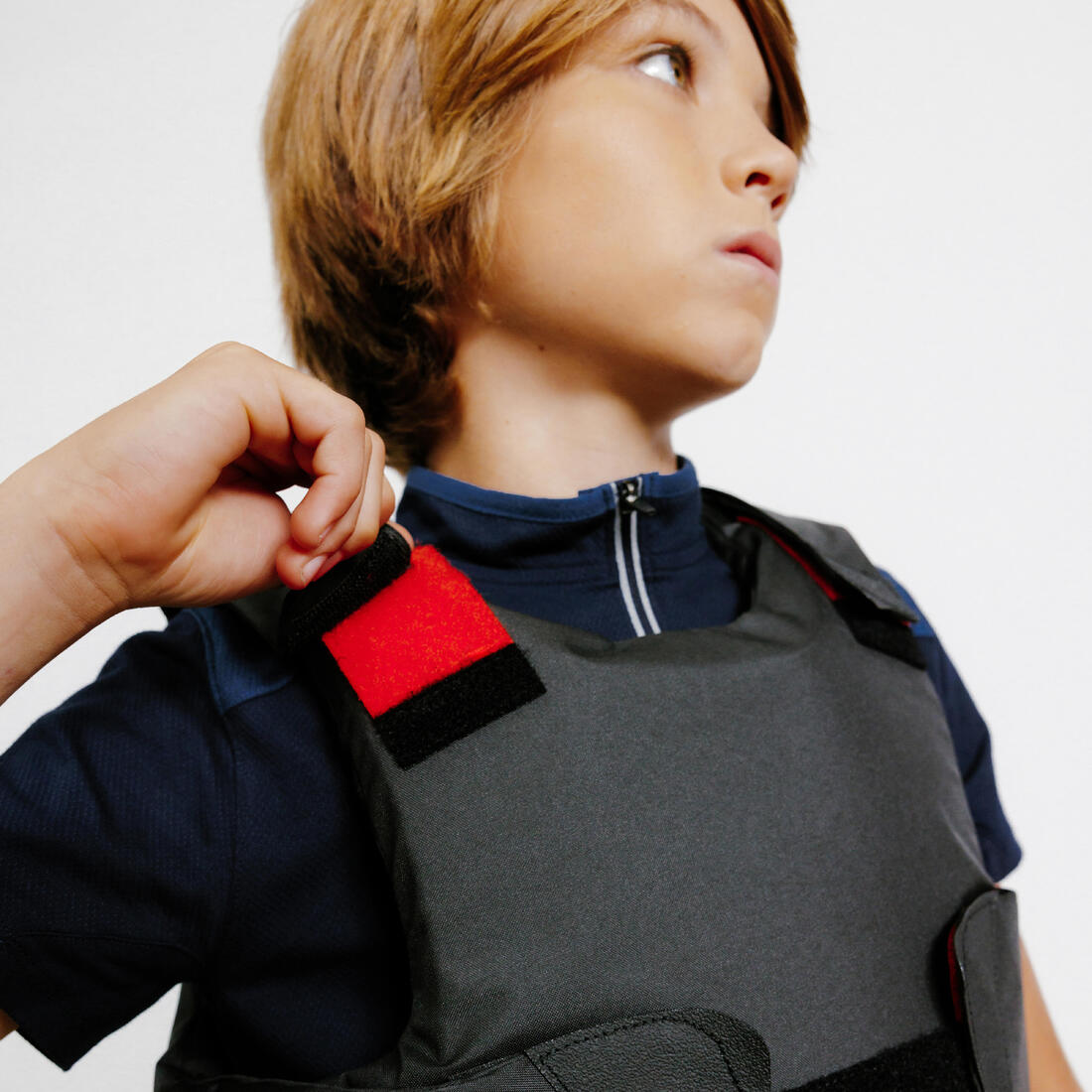Gilet de protection équitation enfant niv 2 - 100 noir