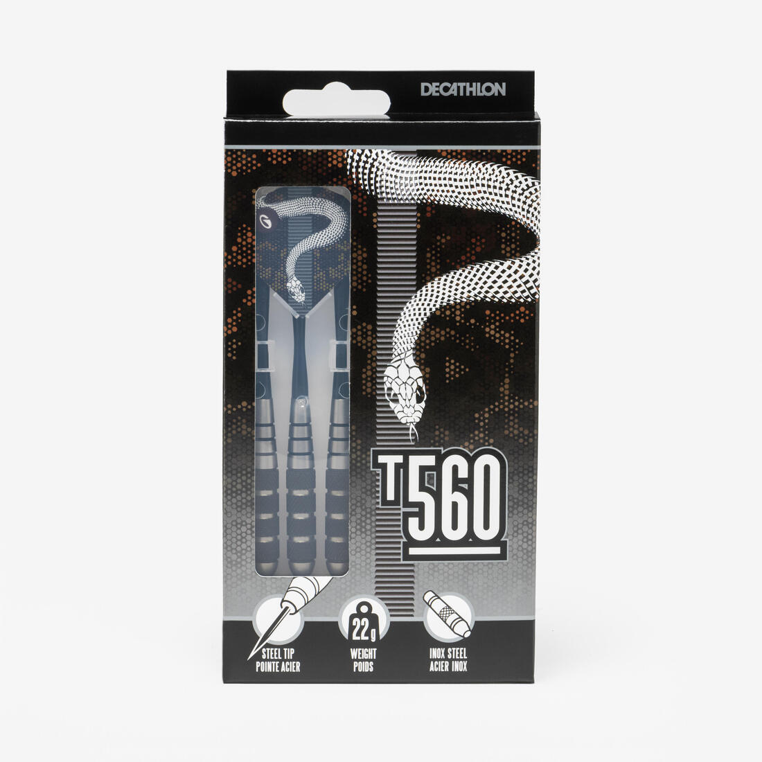 3 FLECHETTES POINTES ACIER T560