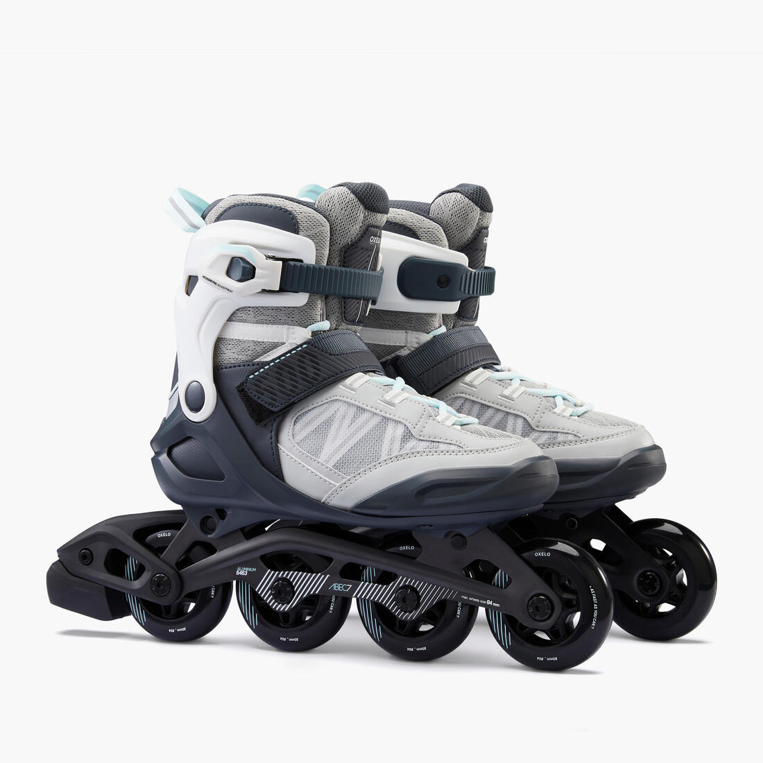 Roller fitness adulte fit500 ice grey