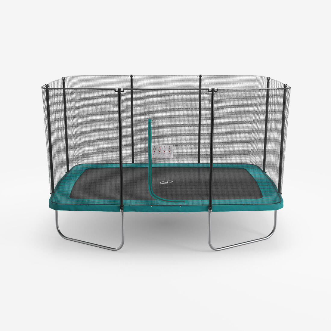 TRAMPOLINE RECTANGULAIRE 520 AVEC FILET DE PROTECTION