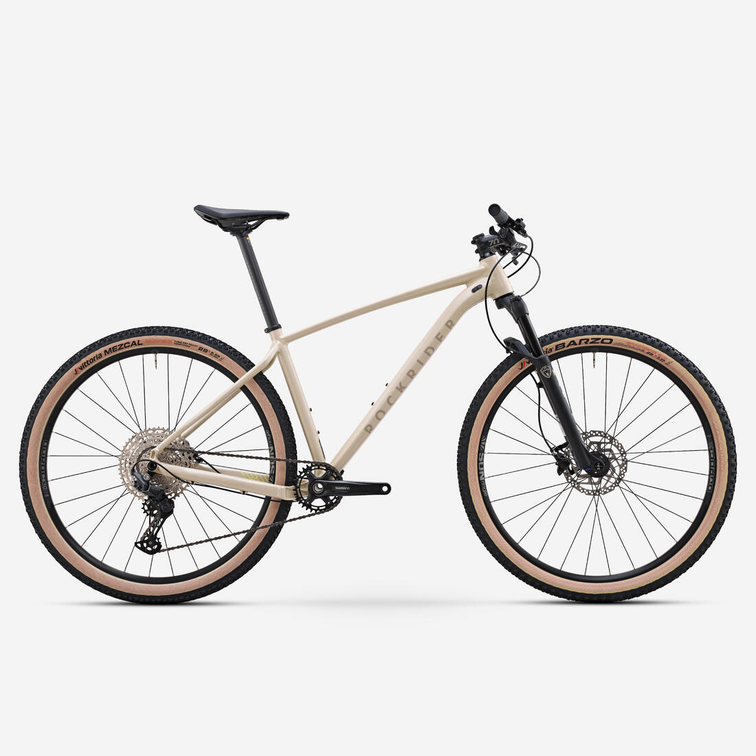 Vélo VTT XC semi-rigide 29" cadre aluminium, RACE 540 beige