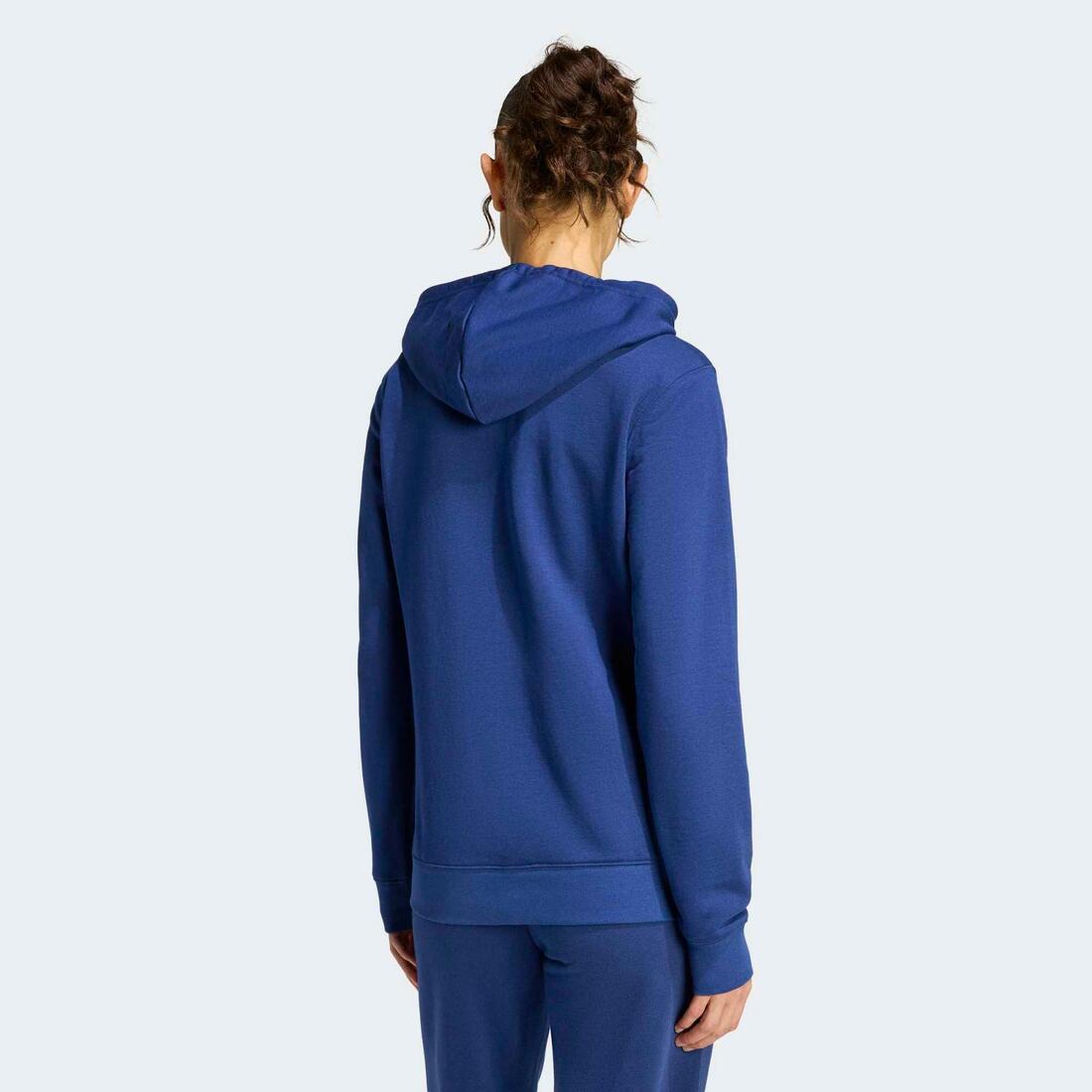 Sweat à capuche zippé de fitness femme