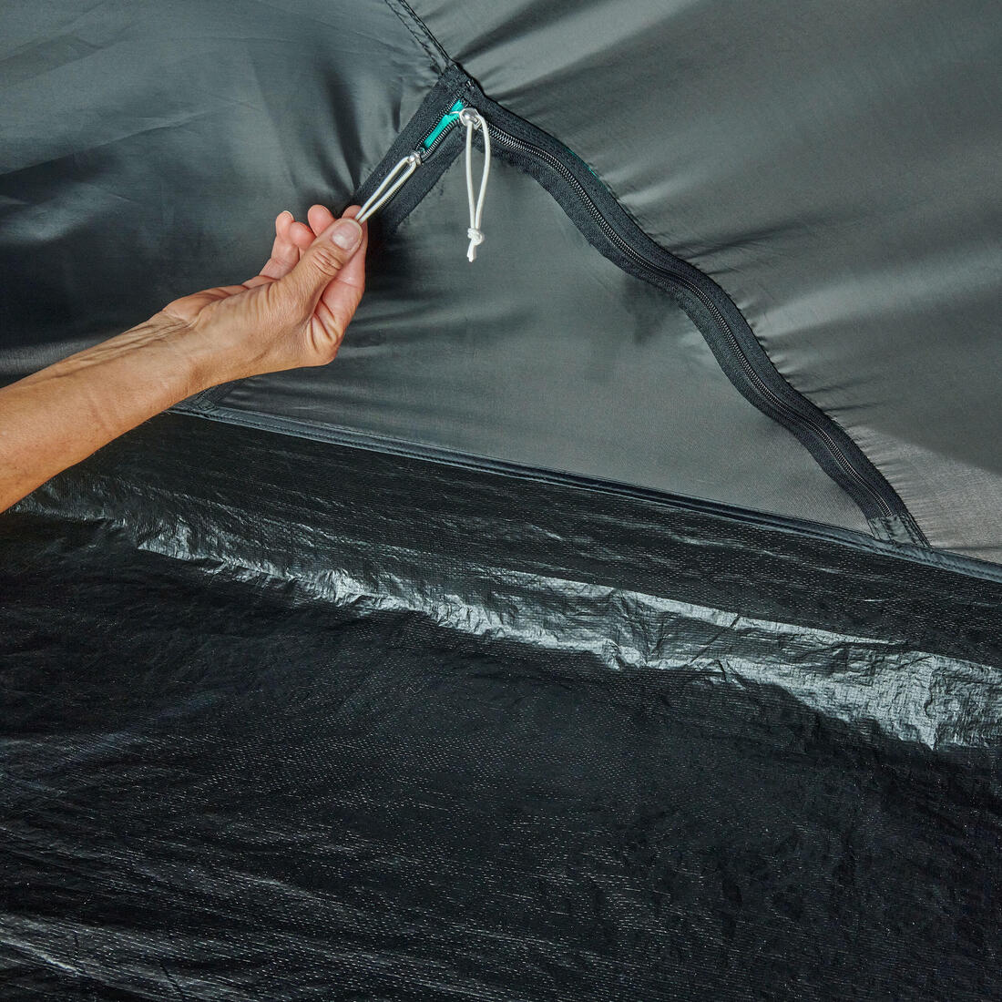 Tente de camping 3 places, MH100 XL Fresh & Black