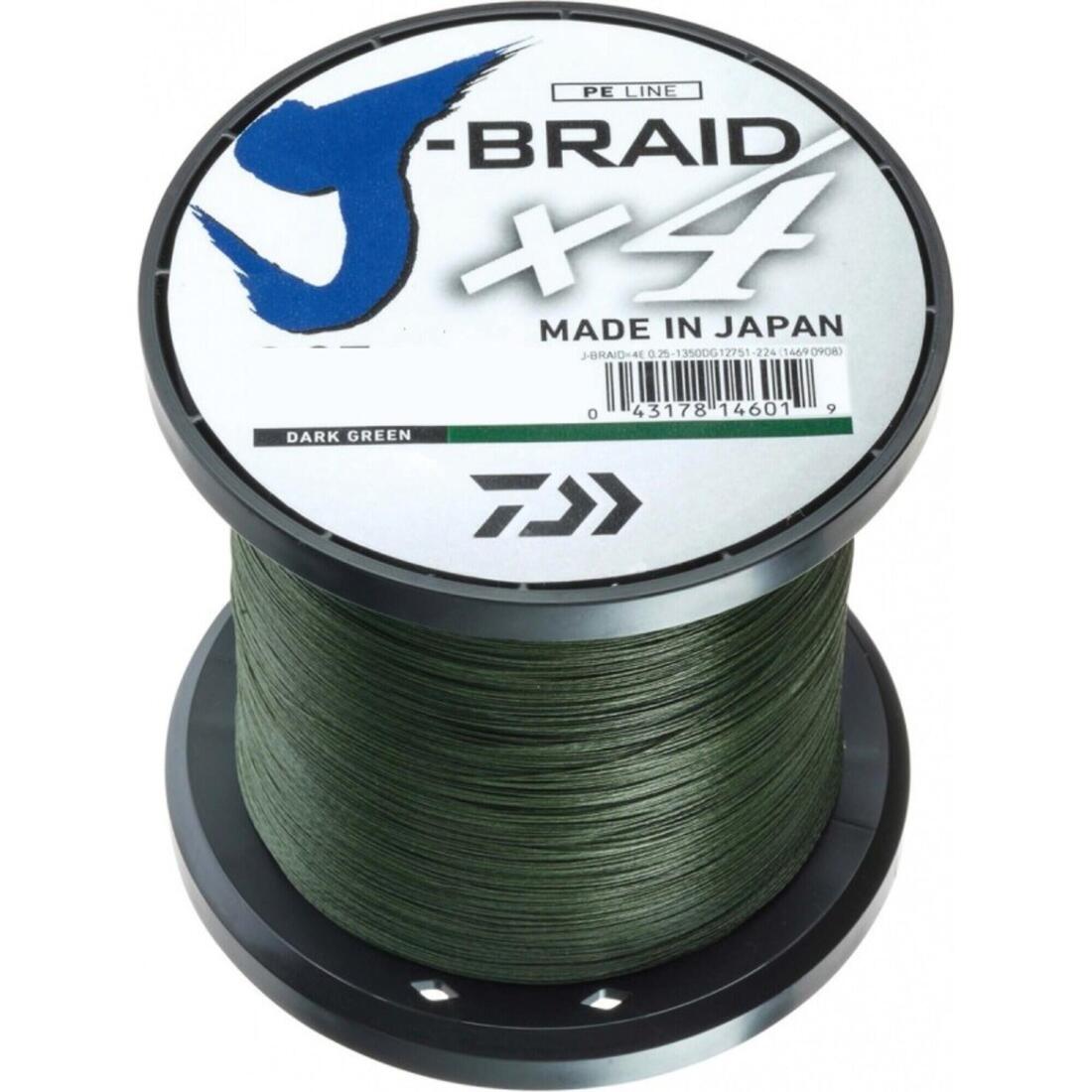 TRESSE JBRAID 4B 1350M DAIWA