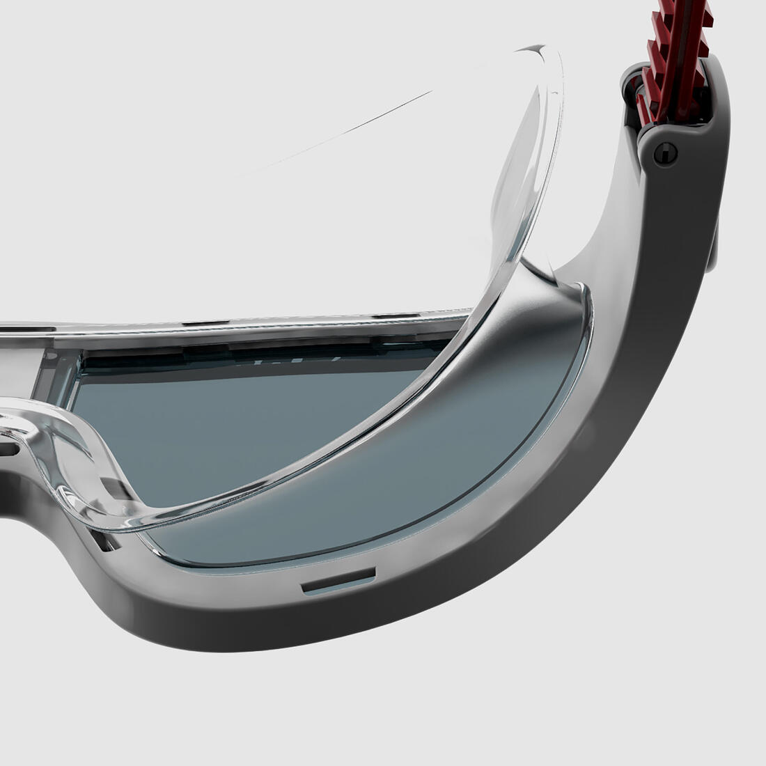 Masque de Natation SPEEDO RIFT Verres Fumés Rouge Gris