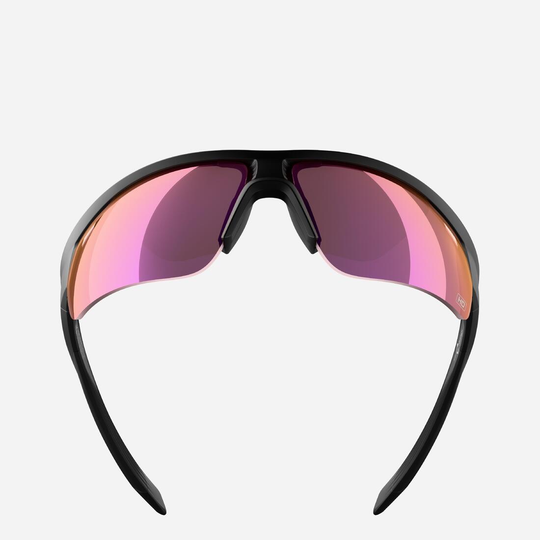 Lunettes de vélo adulte PERF 100 catégorie 3 HIGH DEFINITION noires
